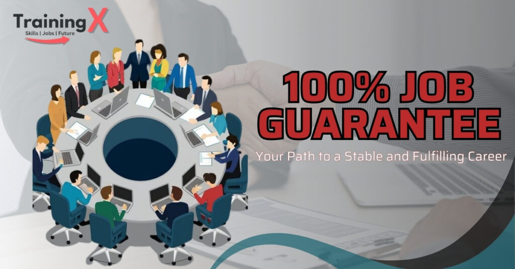 100% job guarantee by TrainingX